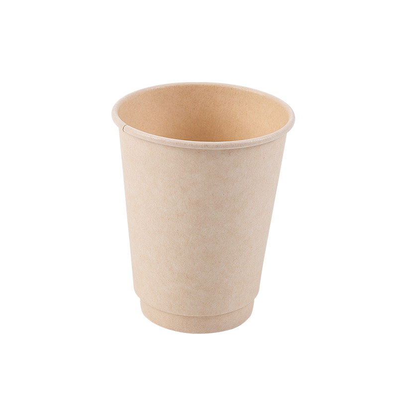 12oz ডিসপোজেবল বায়োডিগ্রেডেবল ডাবল-লেয়ার পেপার কাপ